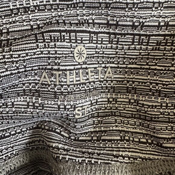 Athleta Gray Pattern Leggings Full Length Small Tall - Picture 7 of 8